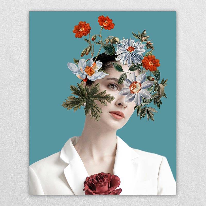 Flower Decals Vogue Wall Art: Omgportrait's Customized Flower Wall