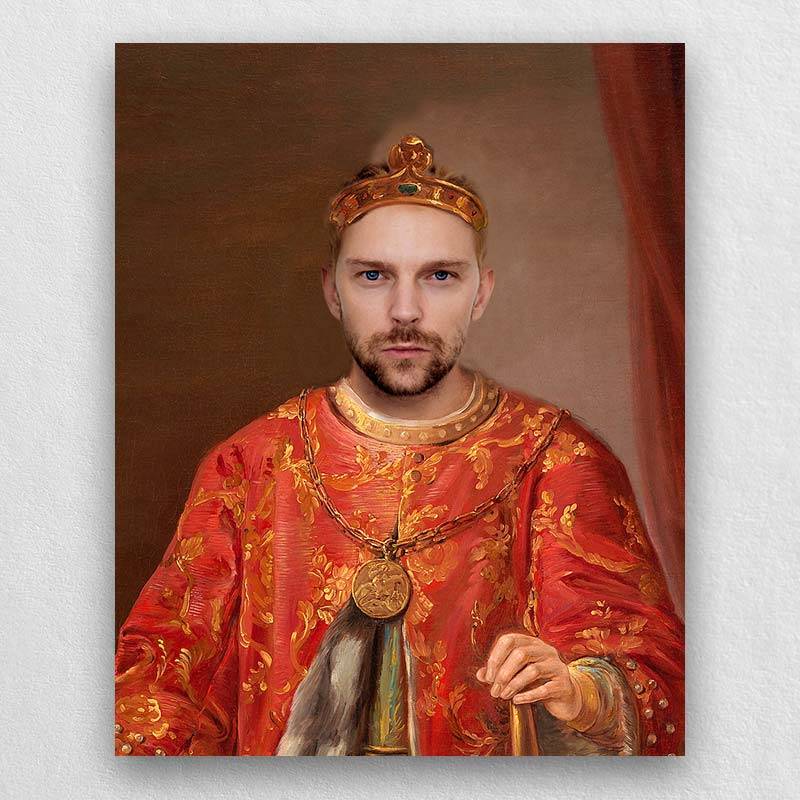 Pontiff Portraits Custom Art on Canvas | Renaissance Portraits Male