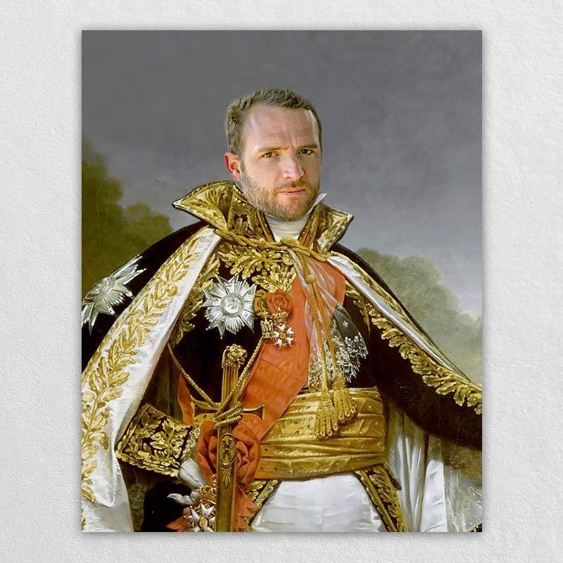 Portrait of Napoleon European General King Portrait