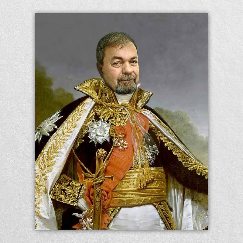 Portrait of Napoleon European General King Portrait