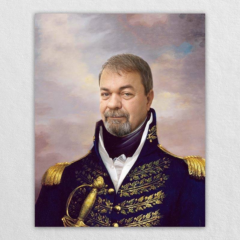 Military General Portrait-Renaissance Portraits Male