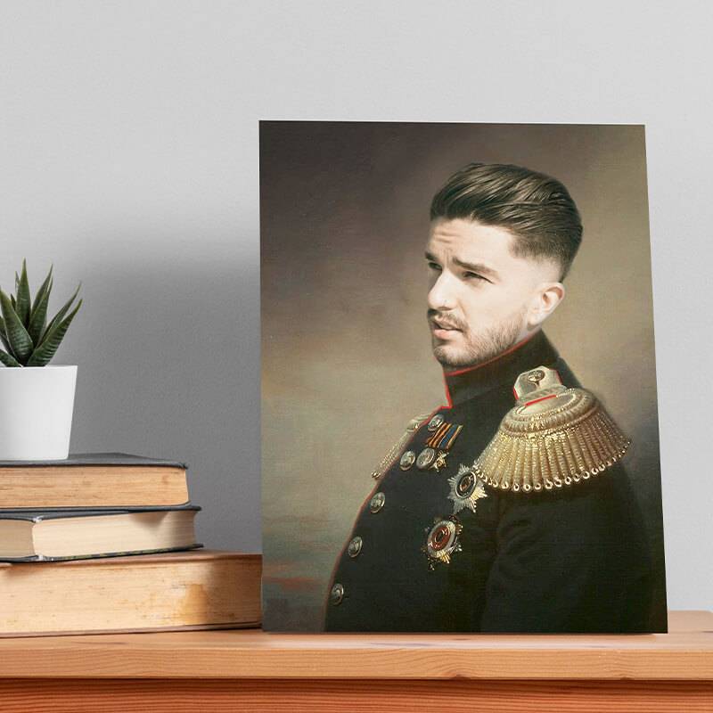 Tsar Royal Military Art | Renaissance Digital Art Portrait Man