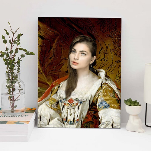 the queen painting